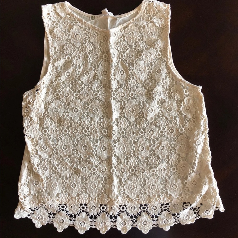 🔶 5/$25 🔶 Chelsea & Violet Crochet Top